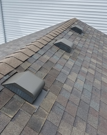 Example of a box vent on a roof